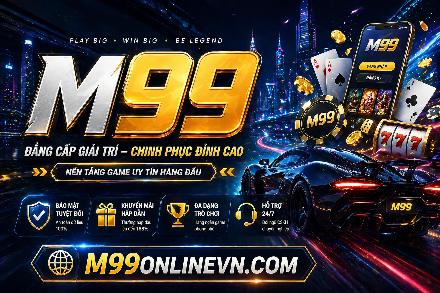 Giao diện ứng dụng NN888 hiển thị các tính năng và trò chơi
